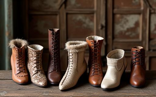 Chaussures d'époque historique